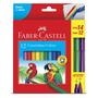 Imagem de Canetinha Colors Faber Castell C/12 Cores + 2 Vai E Vem - Faber-castell