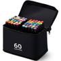 Canetinha Kit 60 Unidades Cores Desenho Escolar E - Bellator Imagem de Canetinha Kit 60 Unidades Cores Desenho Escolar E