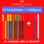Imagem de Canetinha Magic 10 unid + 2 marcadores mágicos Faber-Castell