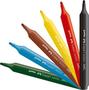 Imagem de Canetinhas Faber Castell Jumbo Triangular Lavável Hidrográficas Com 12 Cores - Faber-Castell