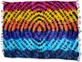 Imagem de Canga de Praia Viscose Tie Dye Retangular com Franja