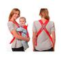 Imagem de Canguru Carregador De Bebê Baby Carrier Wrap Sling Vermelho