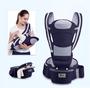 Canguru Carregador de Bebê Ergonômico com Assento na Cintura Hipseat até 25kg 0 - 36 Meses - Qinhu Imagem de Canguru Carregador de Bebê Ergonômico com Assento na Cintura Hipseat até 25kg 0 - 36 Meses