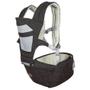 Imagem de Canguru Seat Air KaBaby Preto  Conforto e Suporte Ergonômico
