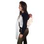 Imagem de Canguru Sling de Argola Com Ombreira Carregador De Bebe Proteção Bebe Estampa Bege Poa Antialérgico 100 Algodão Seguro dia a dia Praia  Best Sling