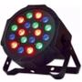 Imagem de Canhão 18 Leds Rgb Dmx Jogo De Luz Balada Refletor top