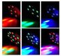 Imagem de Canhão De Led Projetor Strobo 18 Leds Rgb Com Sensor De Som