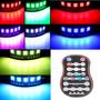 Imagem de Canhão LED Estroboscópico RGB com Ritmo DJ e Controle Remoto para Eventos e Shows WS1101