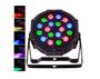 Imagem de Canhao Led Refletor Slim Rgb 18 Leds 1W Bivolt
