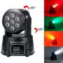 Imagem de Canhão Moving Head 7 Led Profissional Super Potente Rgbw 70w LK293