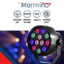 Imagem de Canhão refletor led 12 rgbw com 10 pulseiras neon