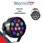 Imagem de Canhão refletor led 12 rgbw com 10 pulseiras neon