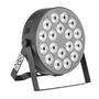 Imagem de Canhao Refletor Led Par 64 Slim Par 18 Leds 12w Rgbw Com Dmx