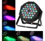 Imagem de Canhão Refletor Rgb 18/36 Leds 1w Par 64 Slim Strobo Balada