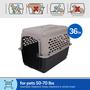 Imagem de Canil para cães Petmate Vari Portable Crate 23-32 kg Taupe 36 polegadas