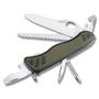 Imagem de Canivete Suiço Victorinox New Soldier verde militar 10 Funções Original.