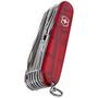 Imagem de Canivete Suíço Victorinox Swisschamp Vermelho Translúcido 33 funções Original 1.6795.T