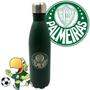 Imagem de Cantil de Aço Inoxidável Palmeiras 750ml Ideal Para Hidratacão Entrega Rápida