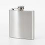 Imagem de Cantil de bolso inox garrafa whiskeira whisky bar 230ml