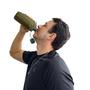 Cantil Preto Plástico para agua camping militar escoteiro garrafa de agua tática 900ml Nautika NTK Imagem de Cantil Preto Plástico para agua camping militar escoteiro garrafa de agua tática 900ml Nautika NTK