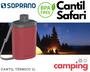 Imagem de Cantil Térmico Safari 1 Litro Garrafa Água Gelada Camping