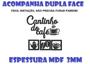 Imagem de Cantinho Do Café Kit 4 Peças Decoração Geek Cozinha Mdf 3mm Preto