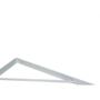 Imagem de Cantoneira Mao Francesa Overtime Reforc Branco 30Cm - Kit C/12 Unidades