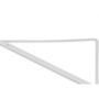 Imagem de Cantoneira Mao Francesa R.C.A Leve Branco 40Cm - Kit C/12 Unidades
