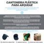 Imagem de Cantoneiras De Plastico Preta 10/20mm Para Fitas e Pallet 2000u