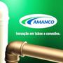 Imagem de Cap Tampão Plug Conexão PVC Marrom Soldável Femea Para Água Fria E Esgoto De 1” Polegadas Amanco