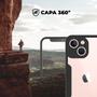 Imagem de Capa 360 Compatível com iPhone 13 - Preta - Frente e Verso- Gshield