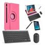 Imagem de Capa 360 Rosa Teclado, Mouse, Pel, Stylus Galaxy Tab S7 Lite