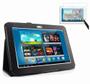 Imagem de Capa Agenda Magnética Para Tablet  Samsung Galaxy Tab2 10.1" GT-P5100 / P5110 / P5113 + Película de Vidro