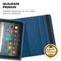 Imagem de Capa Amazon Fire HD8 Tablet 8 Polegadas Case Giratória Anti Impacto Encaixe Perfeito Durável Premium