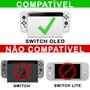 Imagem de Capa Anti Poeira e Skin Compatível Nintendo Switch Oled - Animal Crossing
