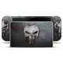 Imagem de Capa Anti Poeira e Skin Compatível Nintendo Switch Oled - The Punisher Justiceiro