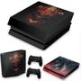 Imagem de Capa Anti Poeira e Skin Compatível PS4 Slim - Diablo