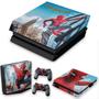 Imagem de Capa Anti Poeira e Skin Compatível PS4 Slim - Spiderman - Homem Aranha Homecoming