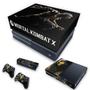 Imagem de Capa Anti Poeira e Skin Compatível Xbox One Fat - Mortal Kombat X