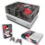 Imagem de Capa Anti Poeira e Skin Compatível Xbox One S Slim - Arlequina Harley Quinn A