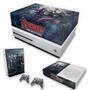 Imagem de Capa Anti Poeira e Skin Compatível Xbox One S Slim - Avengers - Age Of Ultron