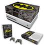 Imagem de Capa Anti Poeira e Skin Compatível Xbox One S Slim - Batman Comics