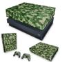 Imagem de Capa Anti Poeira e Skin Compatível Xbox One X - Camuflagem Verde