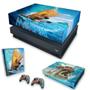 Imagem de Capa Anti Poeira e Skin Compatível Xbox One X - Disney Moana