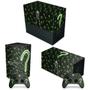 Imagem de Capa Anti Poeira e Skin Compatível Xbox Series X Horizontal - Charada Batman