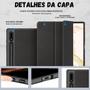 Imagem de Capa Auto Sleep Tpu Suporte De Caneta Para Tab S8+ X800 X806