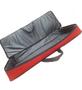 Imagem de Capa Bag Master Luxo Para Teclado Behringer Umx 610 Vermelho  Carbon