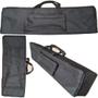 Imagem de Capa Bag Para Teclado Roland Juno-g Nylon Master Luxo Preto   Carbon