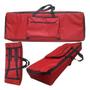 Imagem de Capa Bag Para Teclado Yamaha Psr E333 Master Luxo Nylon Vermelho