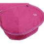 Imagem de Capa bag rosa violão clássico simples nylon com bolso alça de mão e lateral resistente semi impermeável